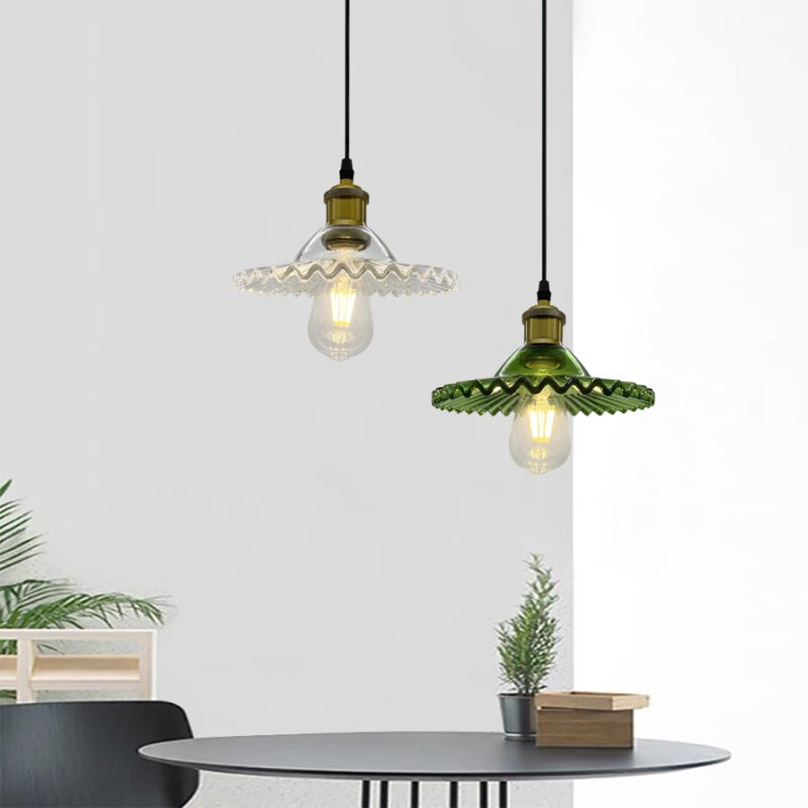 ペンダントライト 吊り下げライト ガラス 北欧 おしゃれ 口金E26