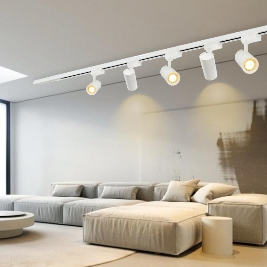 天井照明 ライト レトロ ビンテージ照明 GU10口金タイプ電球 5個セット LED電球 GU10口金 50W相当 60W相当 ホワイト ブラック