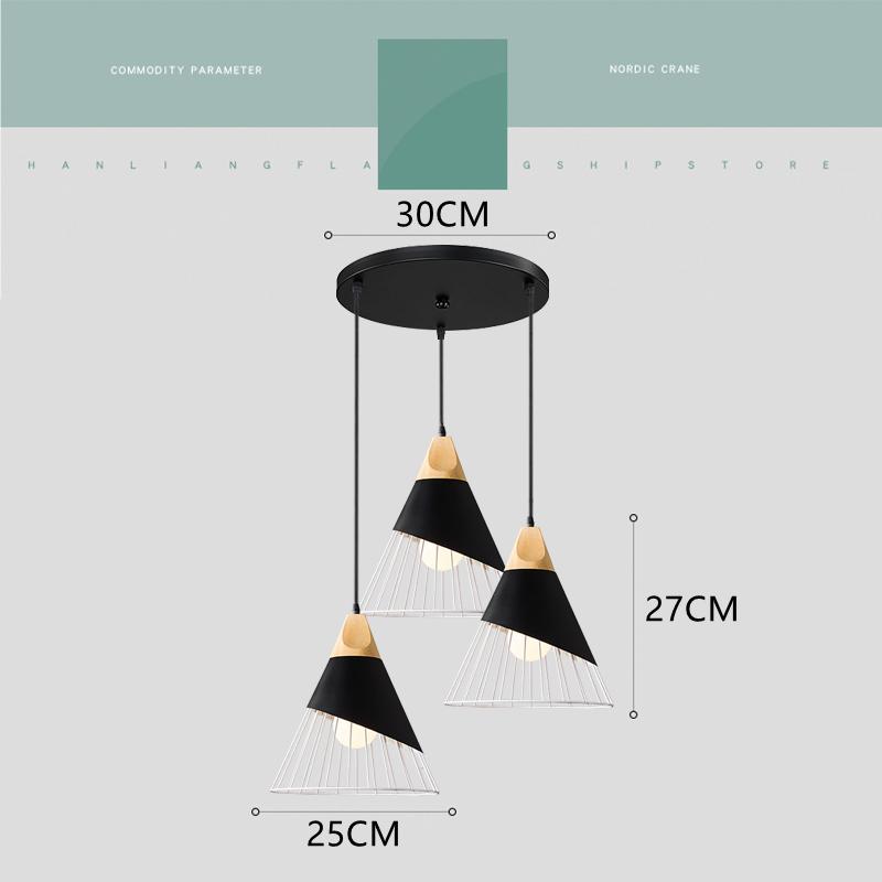 ペンダントライト 3灯 北欧 E26 吊り下げ照明 ダイニング おしゃれ