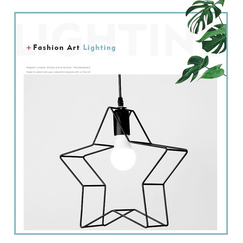 シーリングライト 3灯星型 ペンダントライト 北欧 E26 吊り下げ 天井