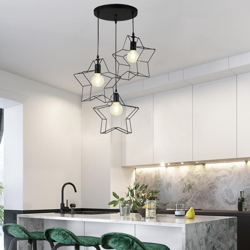 カフェ風インテリア　照明　3灯シーリングライト E26口金 カフェ風インテリア 照明 3灯シーリングライト E26口金