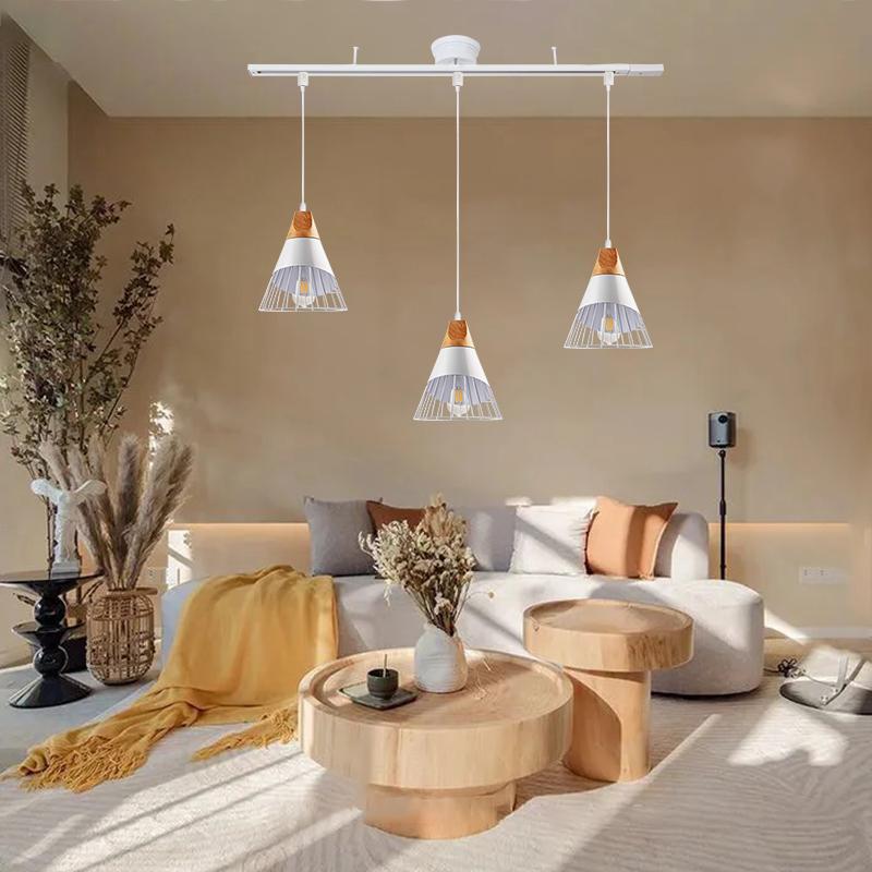 【M2103-94-68】ペンダントライト 3個セット 配線ダクトレール用 Amazon.co.jp : ANWIO ペンダントライト 3個セット 配線ダクト