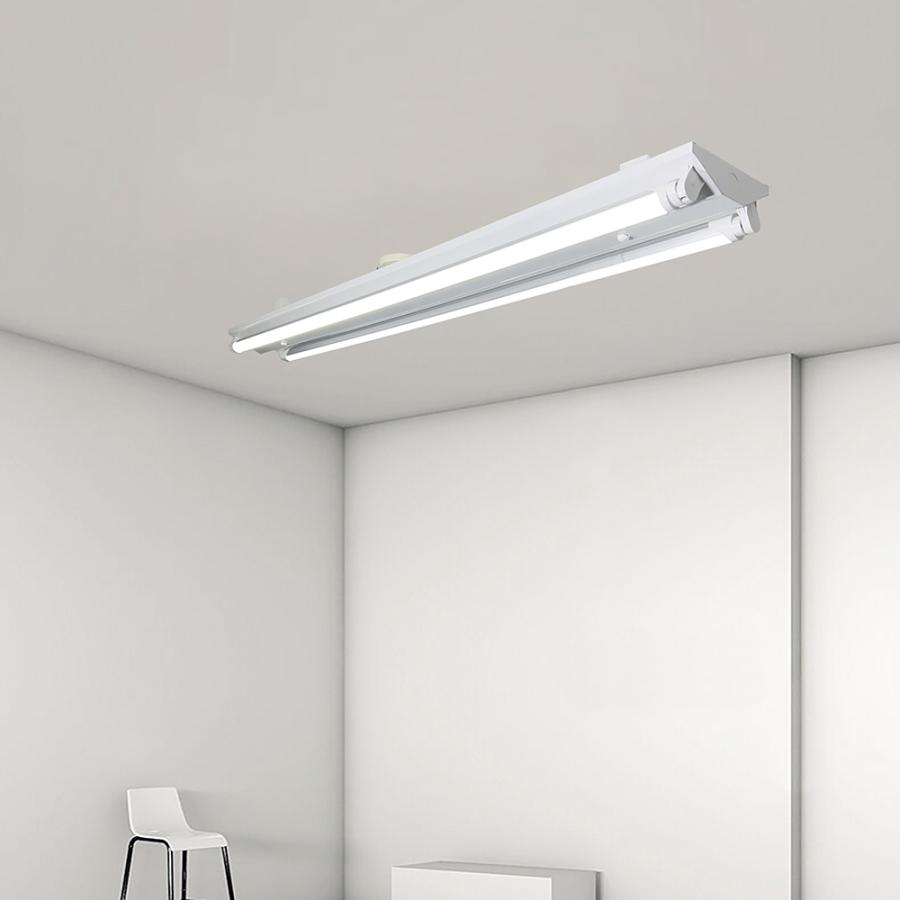 ★LED照明器具 40W2灯 逆富士　20W1灯 キッチンライト 7台セット良品 LED蛍光灯照明器具 引掛シーリング式 逆富士型 40W型 2灯式 シーリング