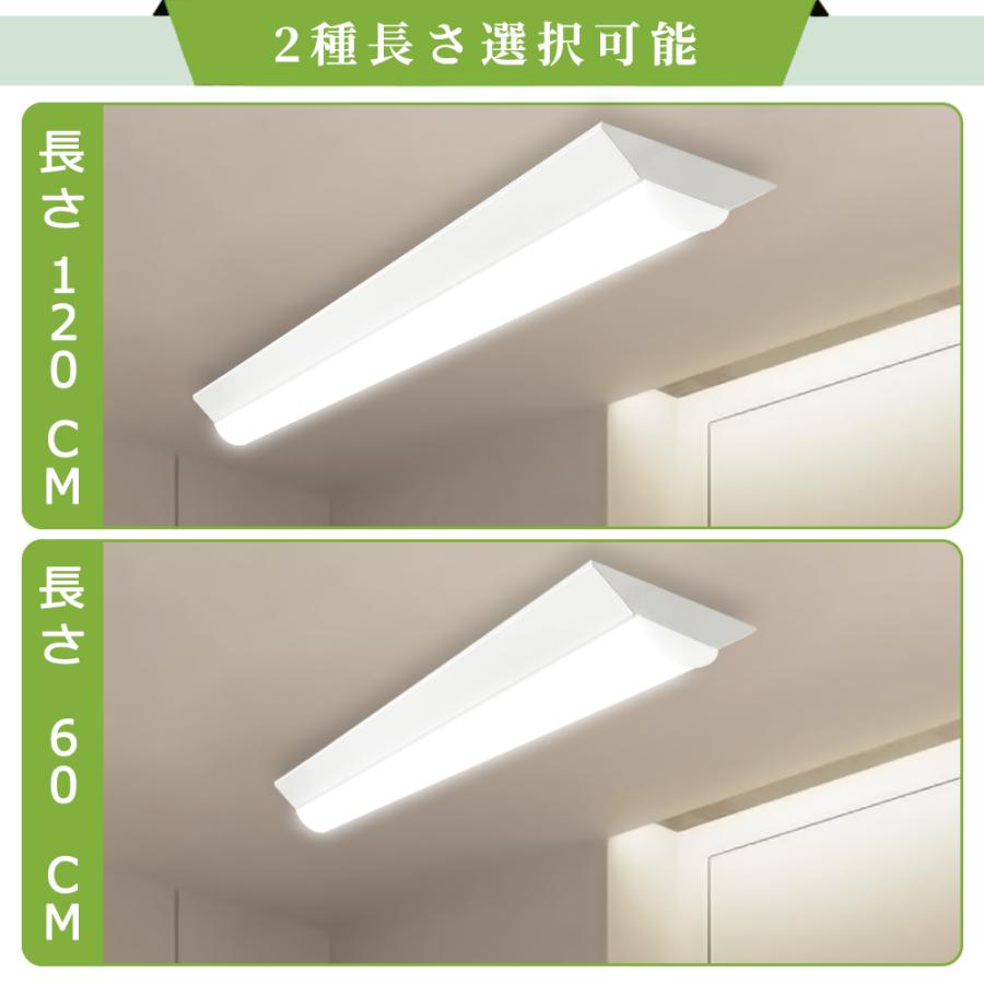 LEDベースライト 逆富士一体型 高輝度 天井直付型 蛍光灯照明器具 天井