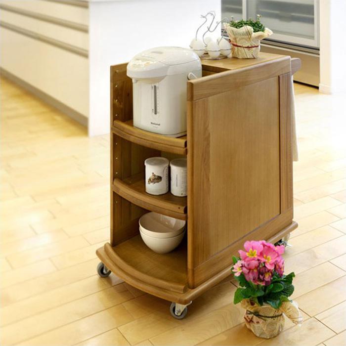 曙工芸製作所 キッチンワゴン キャスター付き ダイニングワゴン 曙工芸製作所 キッチンワゴン キャスター付き ダイニングワゴン