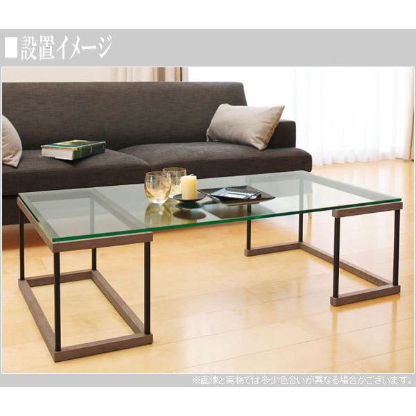 ガラステーブル おしゃれ センターテーブル 北欧 リビングテーブル