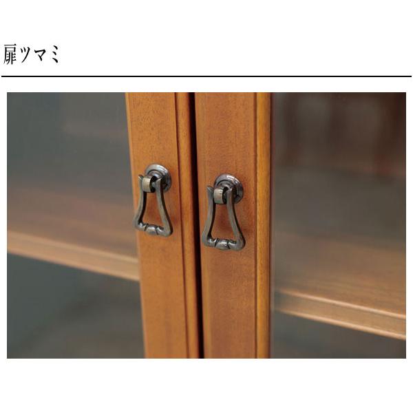 Brighton 東海家具 ステンドグラス扉付き木製キャビネット サイドボード 東海家具工業 キャビネット おしゃれ リビングボード 完成品 本棚