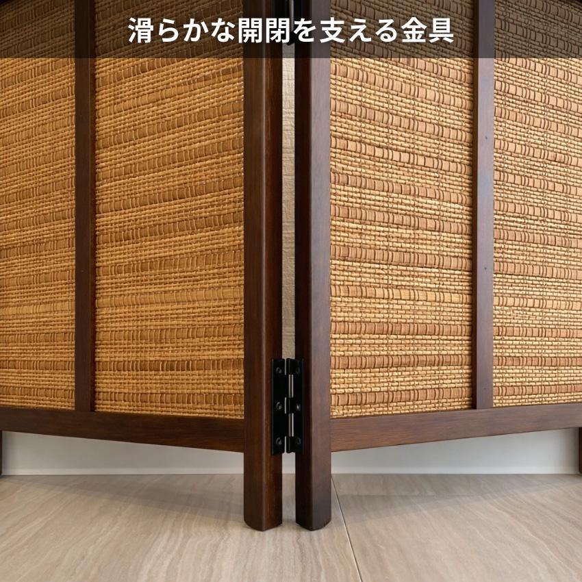 ま*ん様 衝立　ミニ屏風#折り畳み式　観葉植物等引き立て役　２連衝立折り畳み式ス 衝立 和風 卓上衝立 ミニ 屏風 和室 スクリーン おしゃれ 間仕切り家具