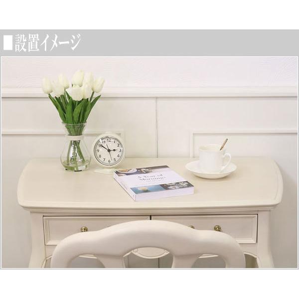 東海家具工業 リビングデスク 白 書斎机 おしゃれ 書斎デスク 木製