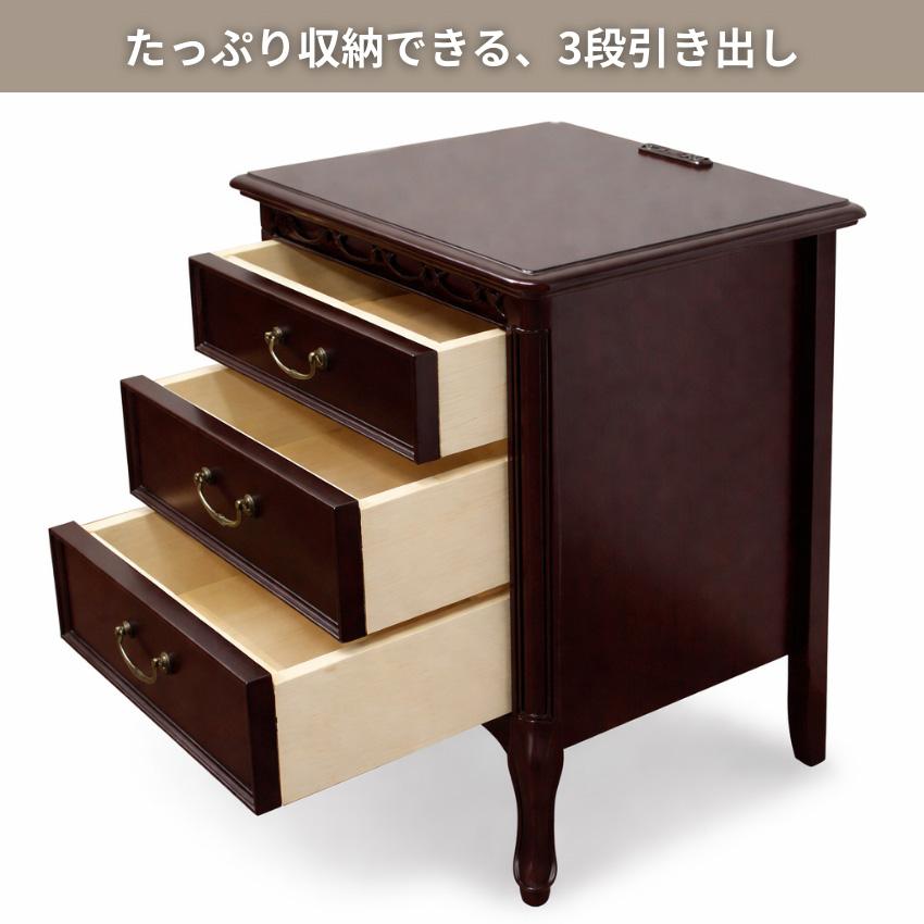 ⭐️再コーティング済み⭐️東海家具　ナイトテーブル、サイドテーブル、チェスト ⭐️再コーティング済み⭐️東海家具 ナイトテーブル、サイドテーブル