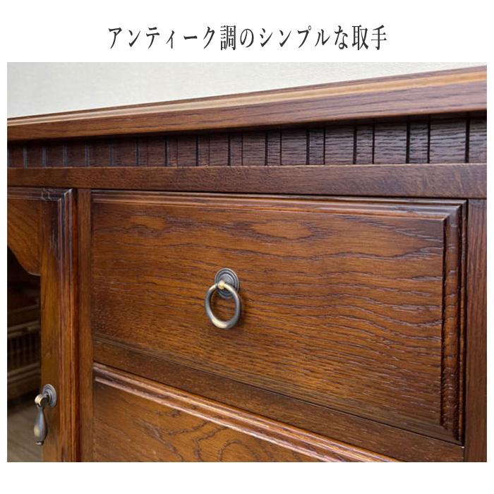 サイドボード アンティーク キャビネット 木製 無垢 リビングボード