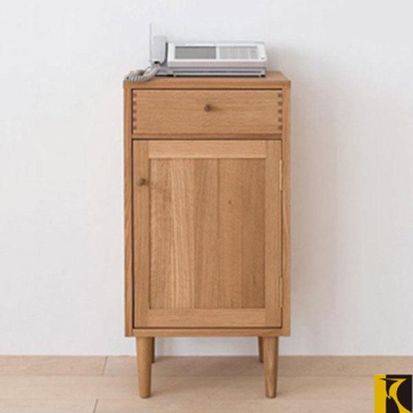 インテリア バグース電話台 おしゃれ Fax台 北欧 ファックス台 木製 国産 日本製 サイドボード 無垢 キャビネット 完成品 Tel台