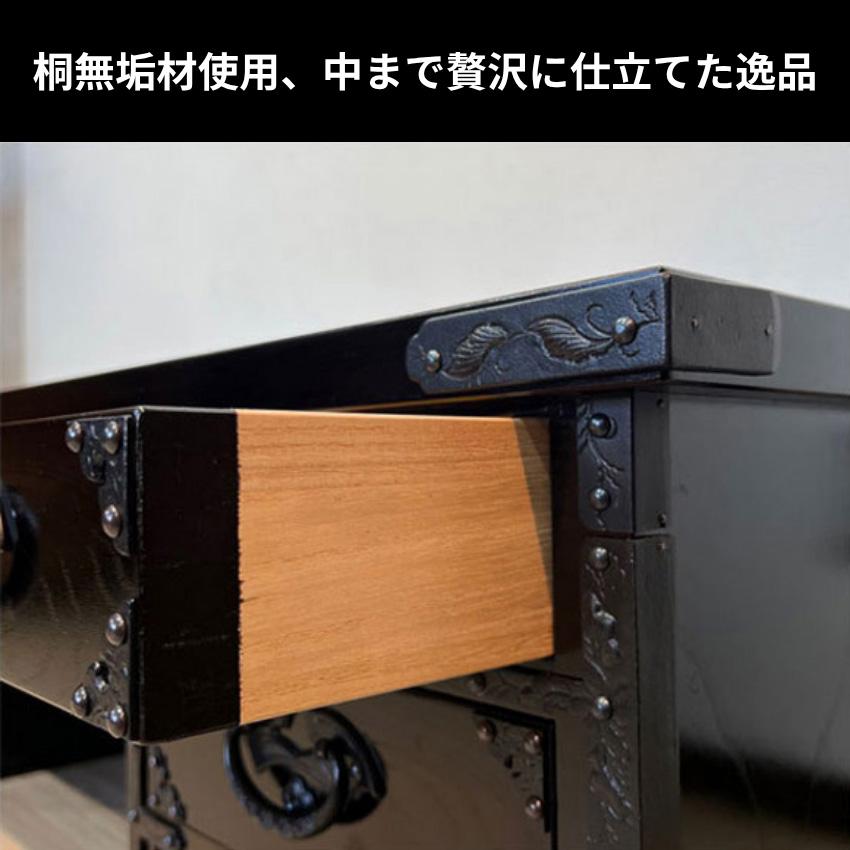 岩谷堂文机 岩谷堂箪笥 文机 和風 和室 両袖文机 無垢 木製 ローデスク 収納