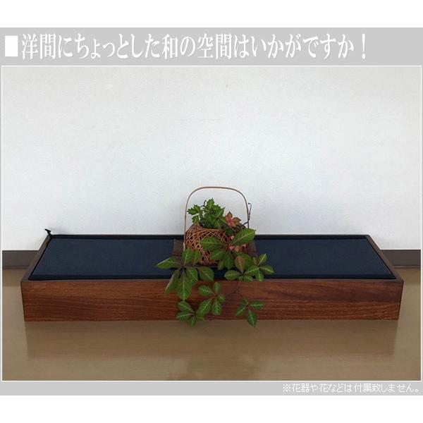 床台 和風 床の間台 収納 飾り台 木製 花台 室内 置き床 和紙畳 床台 和風 床の間台 収納 飾り台 木製 花台 室内 置き床 和紙畳