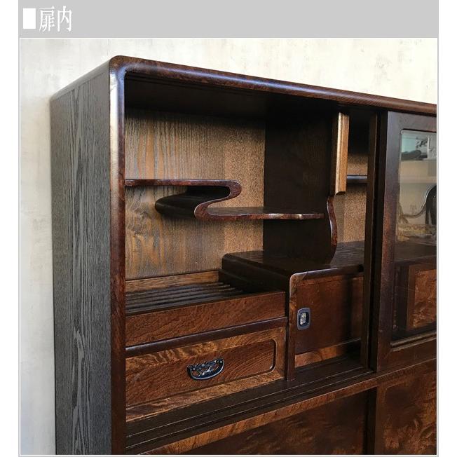 タンス 和風 茶箪笥 国産 茶ダンス 日本製 和茶棚 完成品 リビングボード 楽天市場】和茶タンスの通販