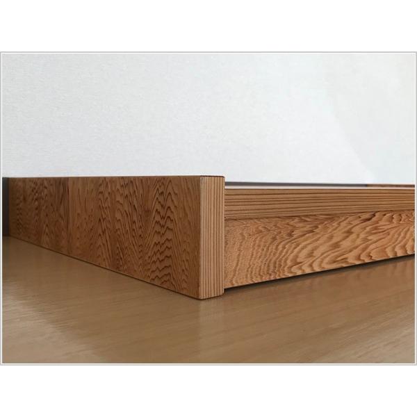 屋久杉 花台 木製 敷板 和風 床台 日本製 床の間 国産 : インテリア