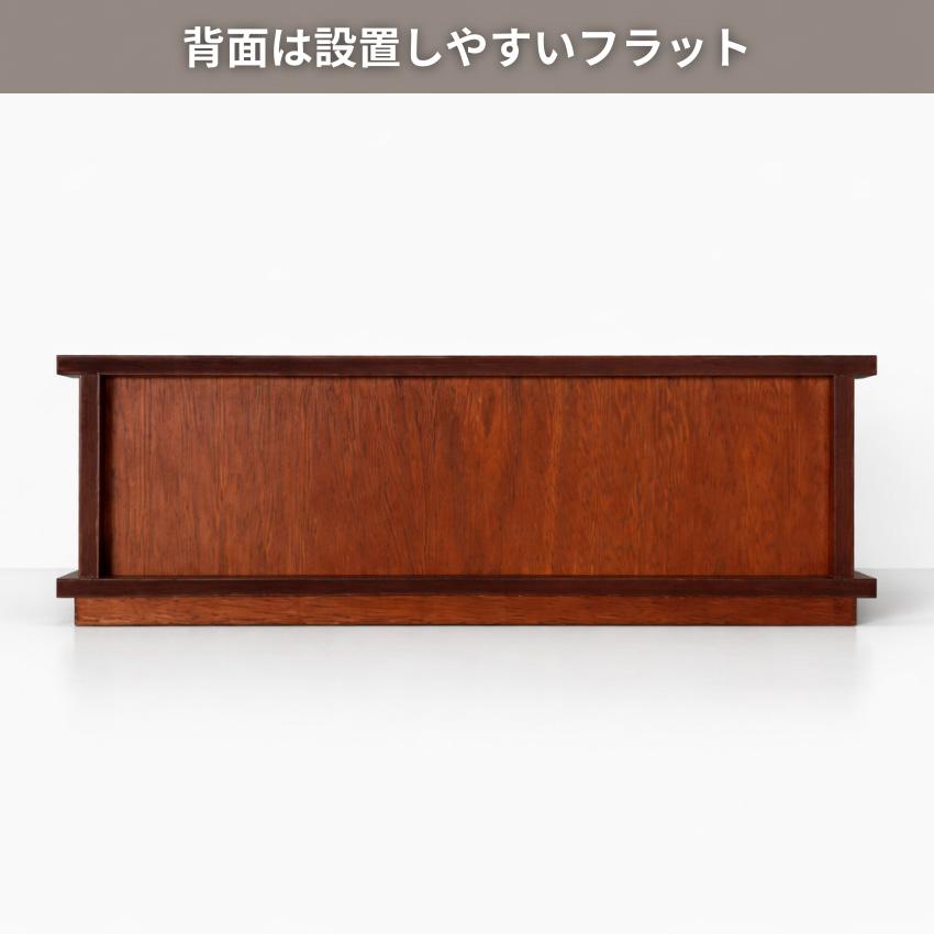 置床 幅80cm 国産 欅塗り 床の間 和室 飾り台 和風 置き床 引き戸