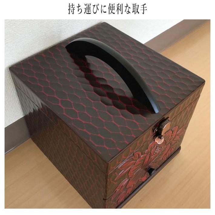 鎌倉彫 メイクボックス 鏡付き コスメボックス 持ち運び 化粧箱 鎌倉彫 メイクボックス 鏡付き コスメボックス 持ち運び 化粧箱
