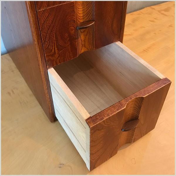 和風 引き出し 収納 ミニチェスト 3段 コンパクトチェスト 木製 小