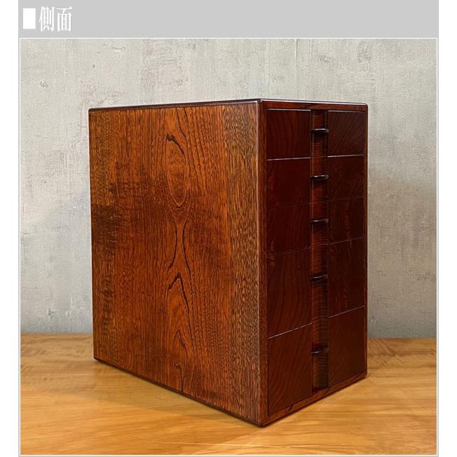 ミニチェスト 木製 無垢 小引き出し 卓上 小物収納ケース 国産 小物