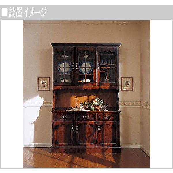 カリモク アンティーク食器棚 カリモク家具