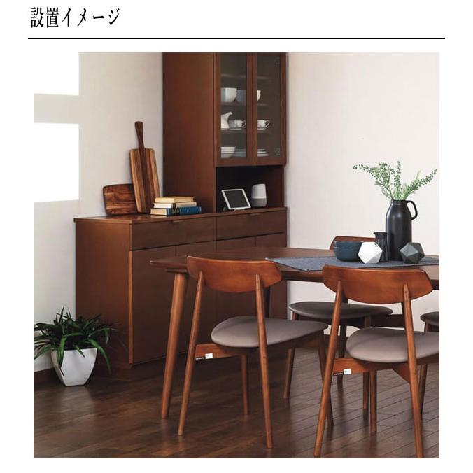 カリモク カップボード おしゃれ 食器棚 スリム キッチンボード 幅70cm ダイニングボード 北欧 キッチンキャビネット 木製_12