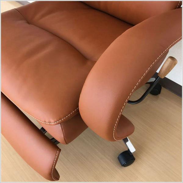 カリモク家具 カリモク 本革張デスクチェア おしゃれ カリモク家具 カリモク 本革張デスクチェア おしゃれ