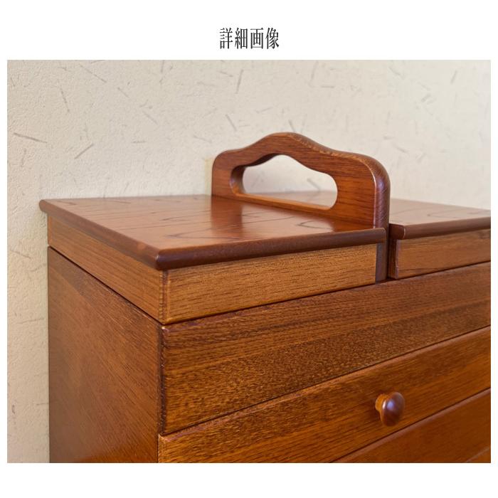 ソーイングボックス　裁縫箱　新品・未使用 楽天市場】【P10倍&豪華おまけ付】 倉敷意匠 裁縫箱 なら の