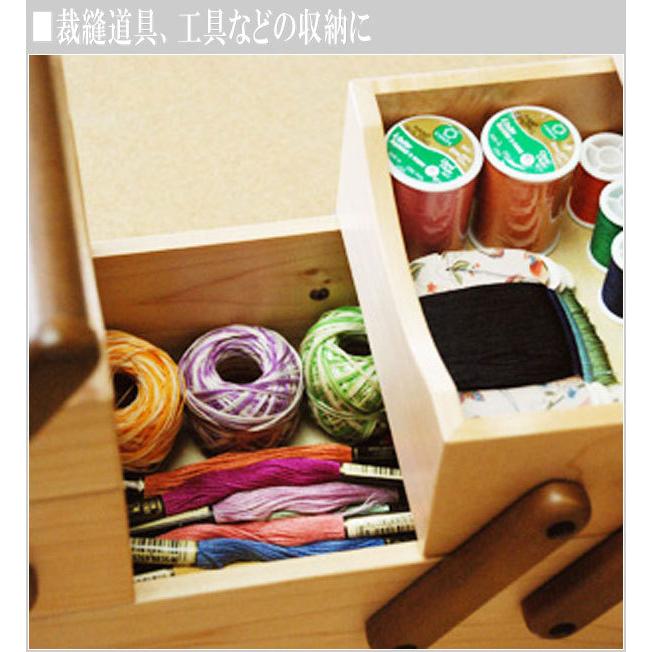 木製 裁縫箱 おしゃれ 針箱 北欧 ストレージBOX 敬老の日 【ブドウ】 母の日