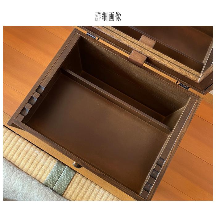 メイクボックス 鏡付き コスメボックス 持ち運び 化粧箱 木製 化粧品収納ボックス ミラー付き メイク収納 おしゃれ 大容量 日本製 国産 母の日 敬老の日