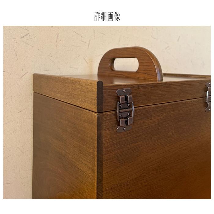 メイクボックス 鏡付き コスメボックス 持ち運び 化粧箱 木製 化粧品収納ボックス ミラー付き メイク収納 おしゃれ 大容量 日本製 国産 母の日 敬老の日