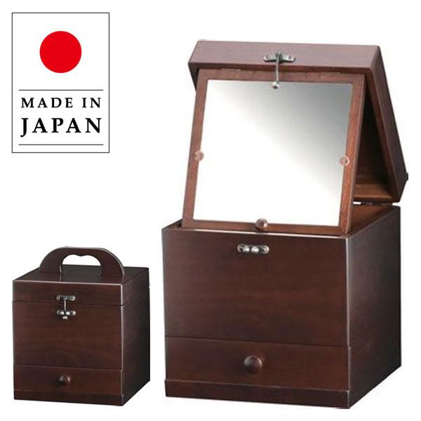 メイクボックス 持ち運び コスメボックス 鏡付き 化粧箱 木製 おしゃれ Ken M2367 インテリア バグース 通販 Yahoo ショッピング