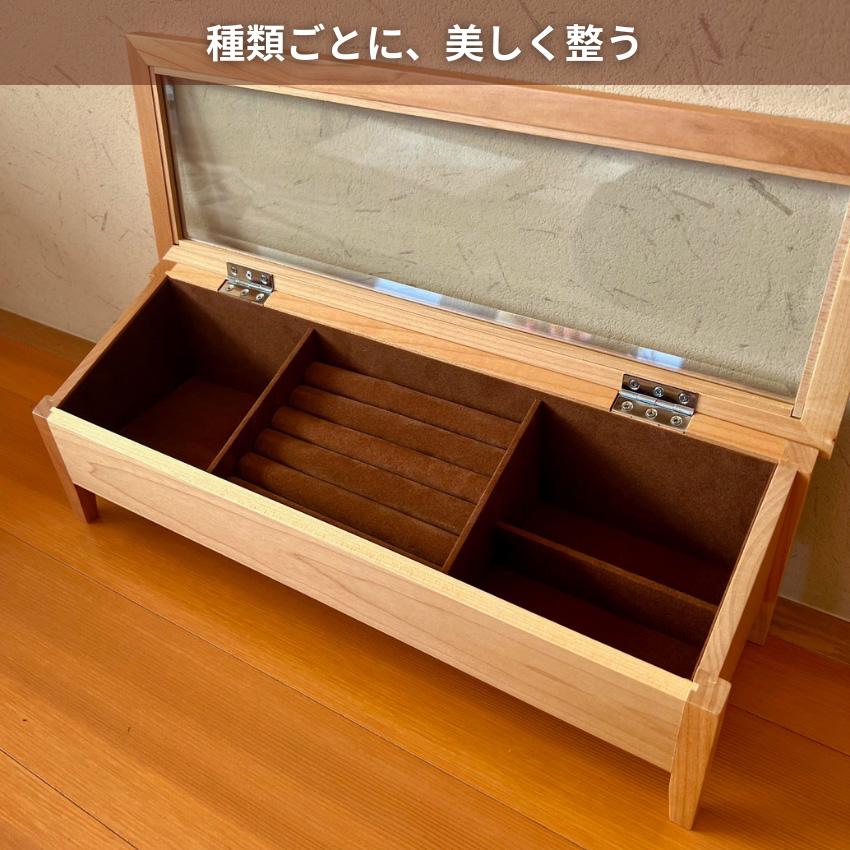 ケンホープ ジュエリーケース ミニ ジュエリーボックス 木製