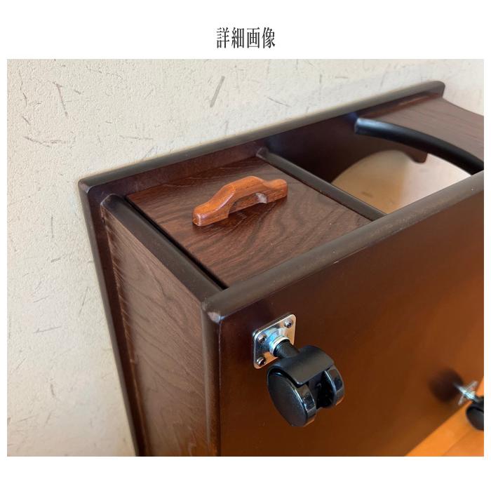 ケンホープ お座敷ワゴン 和風 和室 ポットワゴン キャスター付き