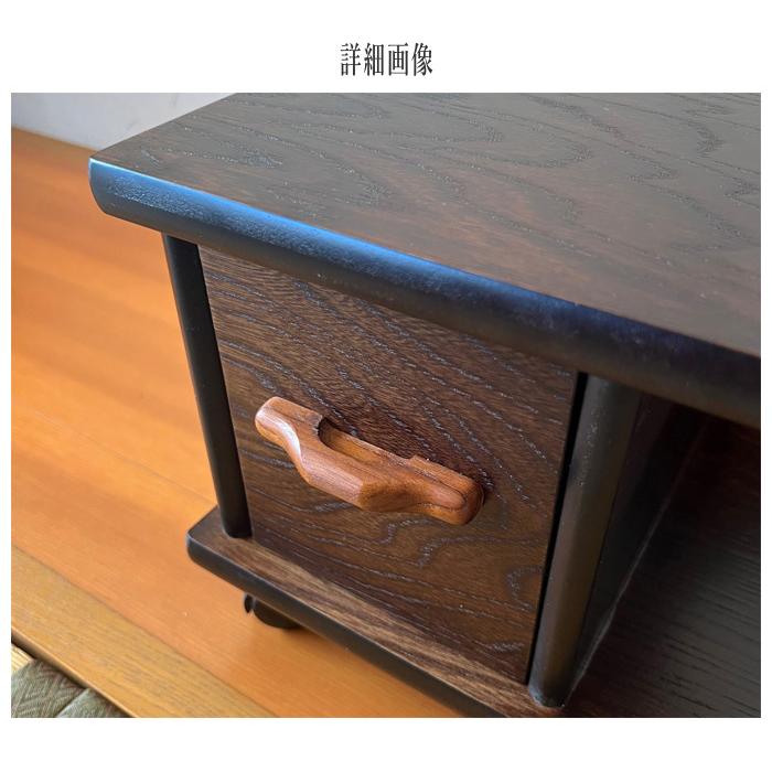 ケンホープ お座敷ワゴン 和風 和室 ポットワゴン キャスター付き