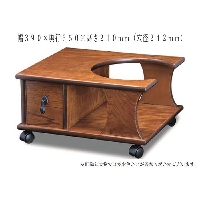 ケンホープ お座敷ワゴン 和風 和室 ポットワゴン キャスター付き