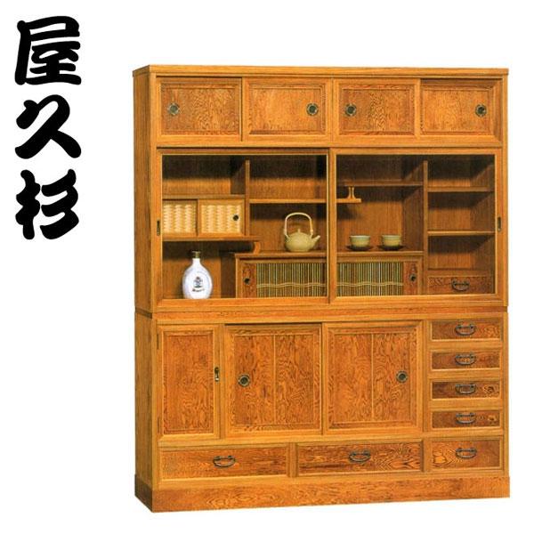 希少⭐︎屋久杉　茶棚　茶箪笥 食器棚 屋久杉 茶タンス 和風 茶箪笥 国産 茶ダンス 日本製 茶棚 高級 サイド