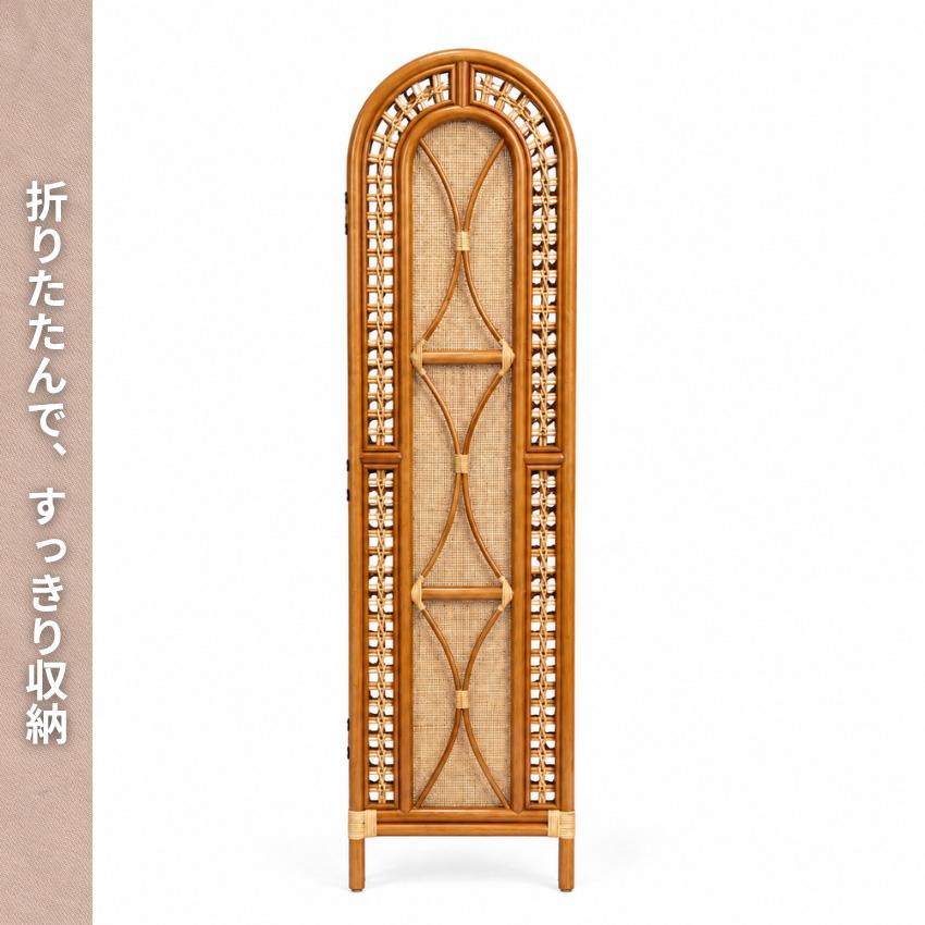 ꧁オールドラタン꧂4連パーティション　間仕切り　藤　アジアン　アンティーク 楽天市場】アジアン家具 パーテーション 4連 間仕切り 衝立 スクリーン