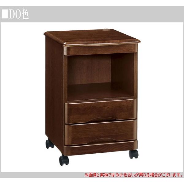 曙工芸製作所 ナイトテーブル コンセント付 サイドテーブル キャスター