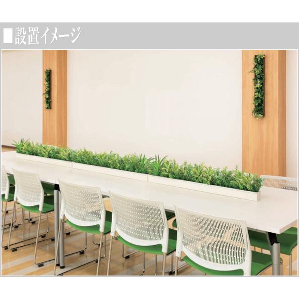 テーブルグリーン モダン 壁掛けグリーン 北欧 グリーンポット おしゃれ デザインポット 造花 インテリア_2