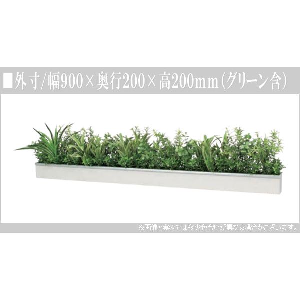 テーブルグリーン モダン 壁掛けグリーン 北欧 グリーンポット おしゃれ デザインポット 造花 インテリア_3