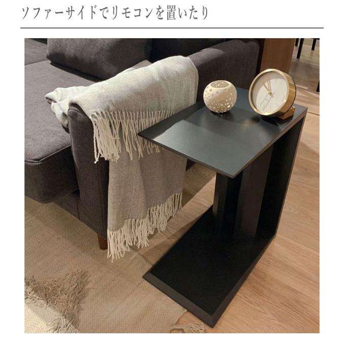 吉桂 サイドテーブル スリム ソファーサイドテーブル 北欧 ベッド 