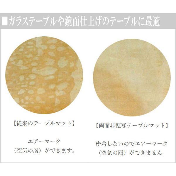両面非転写テーブルマット 透明 テーブルクロス ビニールクロス 傷防止 デスクマット 柘産業 【別注1200mm×1200mm以内】 厚さ2mmの画像