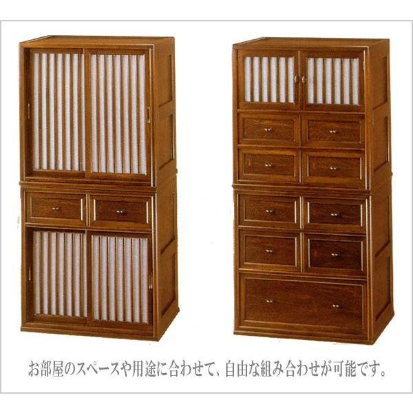 セール中！民芸家具木製ガラス戸付きテレビ台サイドボードTV台チェスト飾り棚桐無垢 HAGiHARA キャビネット アンティーク調 桐製 ガラス扉 幅60cm