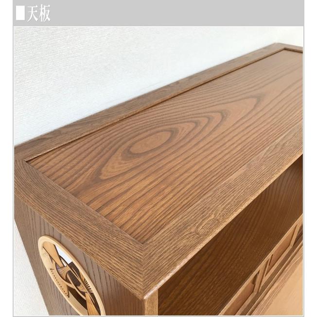 置床 和室 置き床 和風 床の間 飾り棚 木製 サイドボード 幅90cm