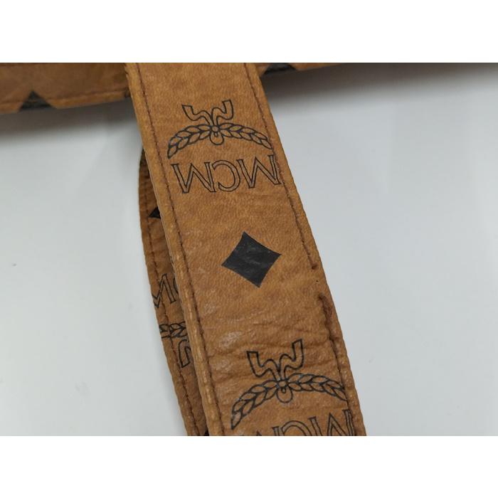 MCM ショルダーバッグ ヴィセトス ブラウン タグ付き MCM ショルダーバッグ ヴィセトス ロゴグラム レザー ブラウン