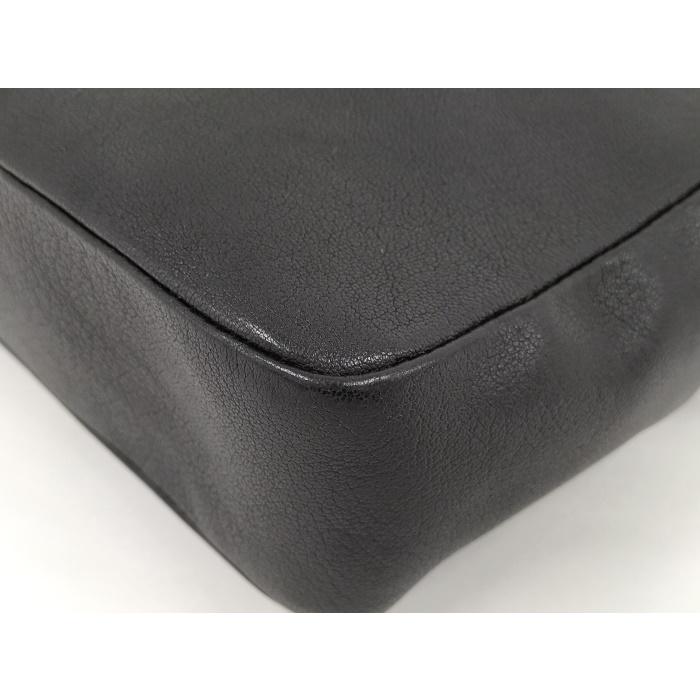 【中古】YVES SAINT LAURENT カメラバッグ スモール ショルダーバッグ フリンジ レザー ブラック D4066 : サカイの ...