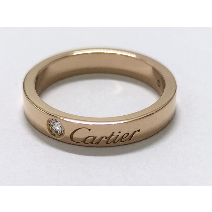 Cartier 【中古】Cartier Cドゥ カルティエ ウェディングリング 750PG 