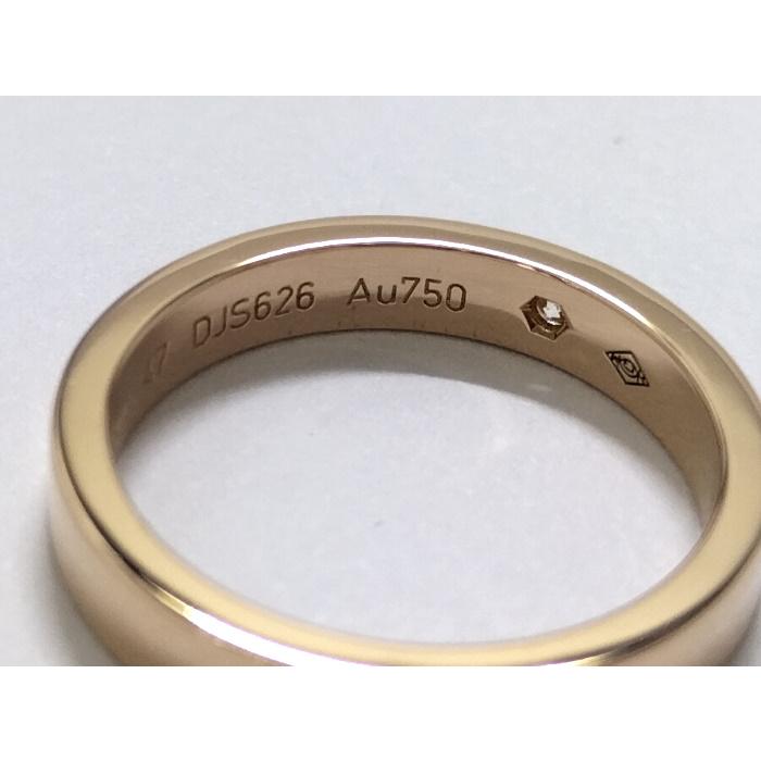 Cartier 【中古】Cartier Cドゥ カルティエ ウェディングリング 750PG 