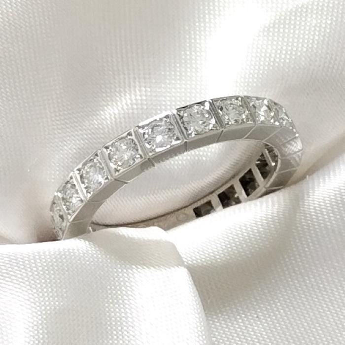 Cartier ラニエール リング フルダイヤ 750WG K18WG ホワイトゴールド  